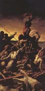 Theodore   Gericault details The Raft of the Medusa (mk10) oil on canvas